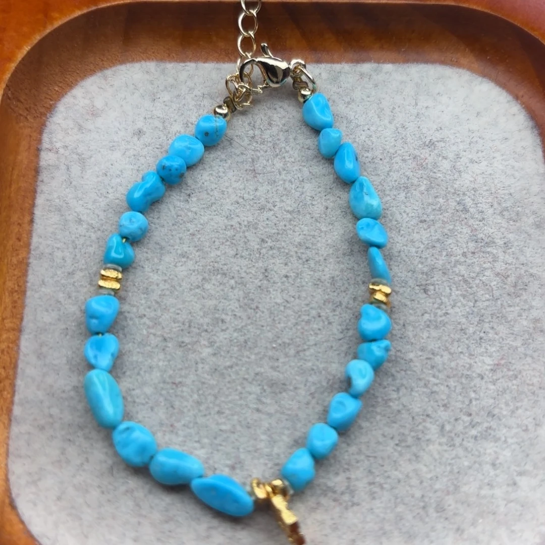 绿松石未镶嵌手链