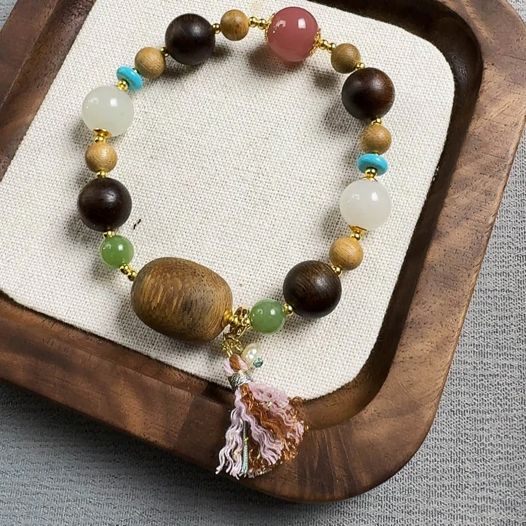 沉香香囊沉香A735瘤疤流苏设计款发一