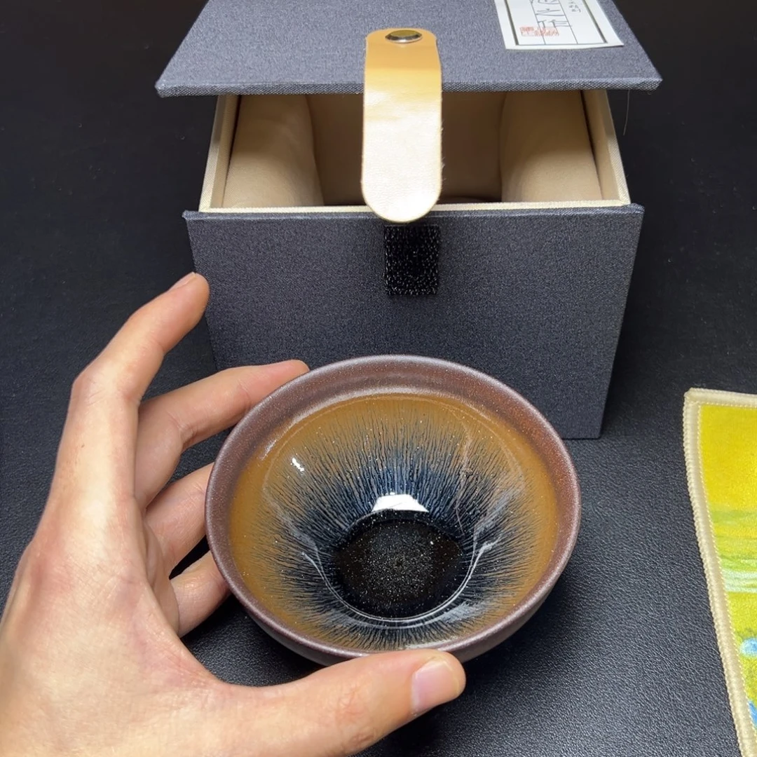 一***客茶盏10建窑建盏主人杯