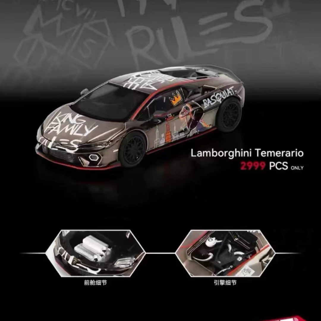 TH 1:64 HEC 巴斯奎特 三车套展会限定合金汽车模型