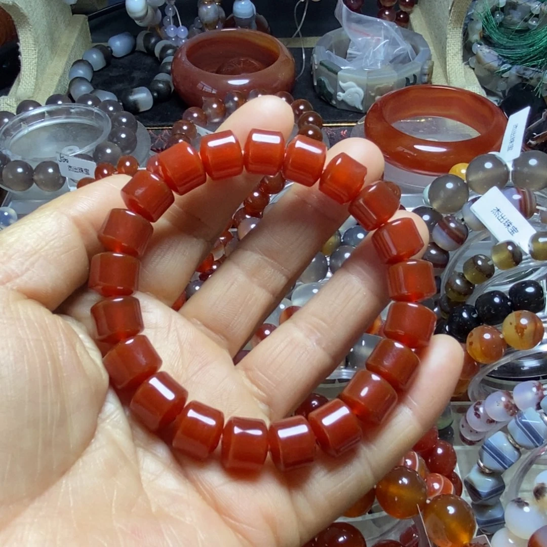 玛瑙/玉髓未镶嵌手链