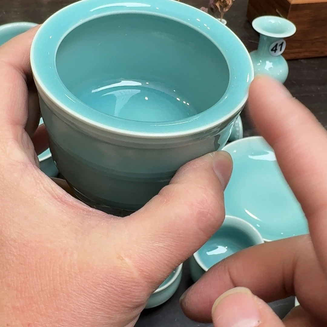 龙泉窑青瓷南宋老釉福利