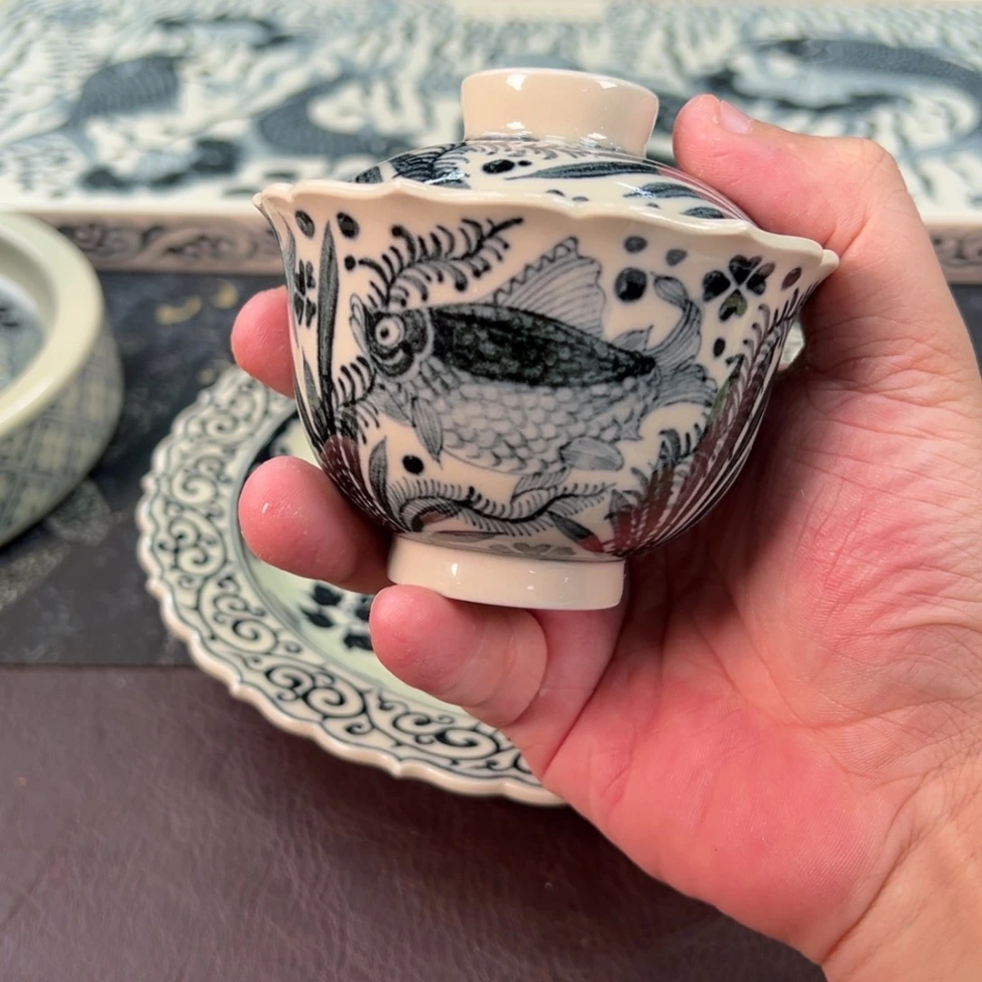 陶景德镇手工手绘陶瓷