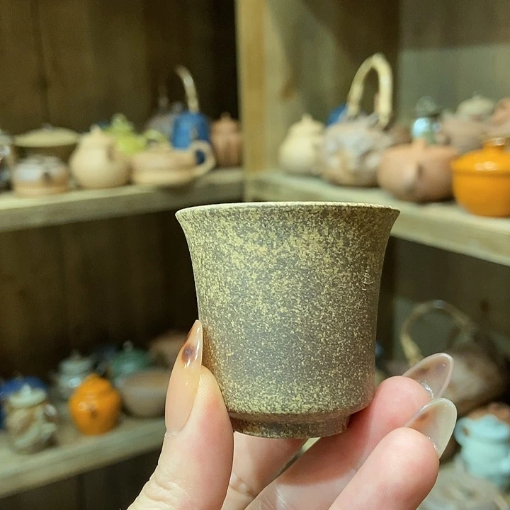 柴烧老岩泥高端茶器