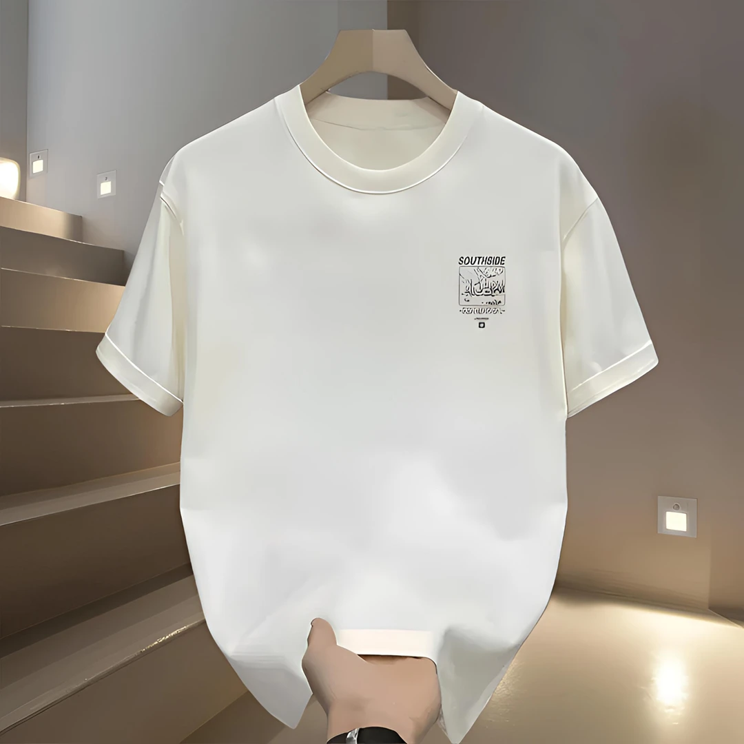 2025夏季爆款短袖T恤新款黑色纯棉圆领半袖百搭打底衫高级感上衣