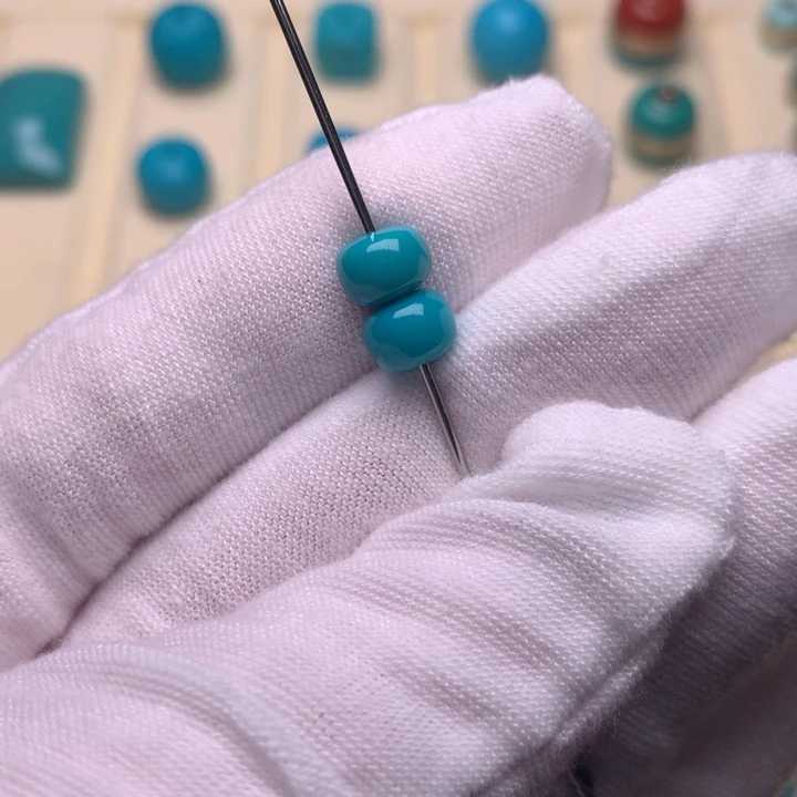 绿松石未镶嵌绿松石老型6.7