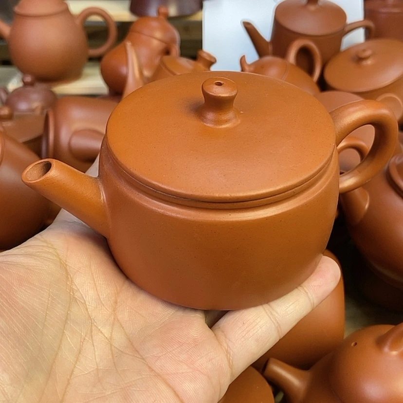 【闪购商品】茶壶朱泥160cc000000000000000