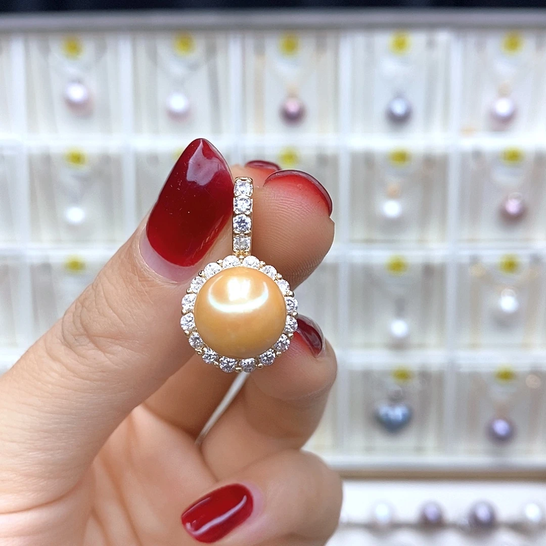 淡水珍珠合金颈饰