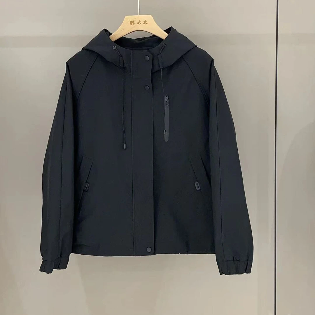 胖人坊工装冲锋衣4762衣长66