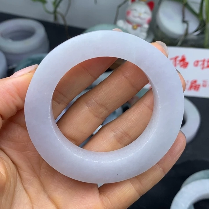 晓***旭定制翡翠翡翠手镯未镶嵌