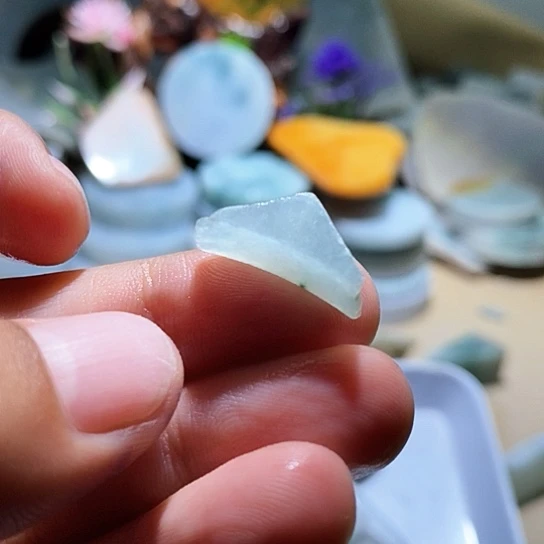 翡翠散珠边角料281