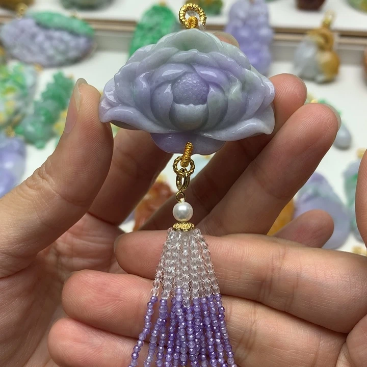 颈饰未镶嵌翡翠翡翠