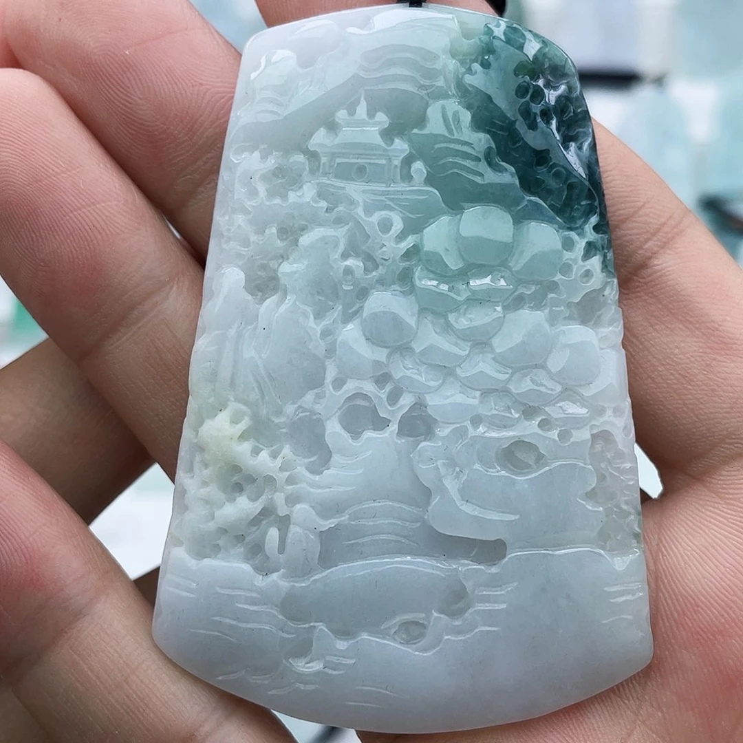 颈饰未镶嵌翡翠翡翠