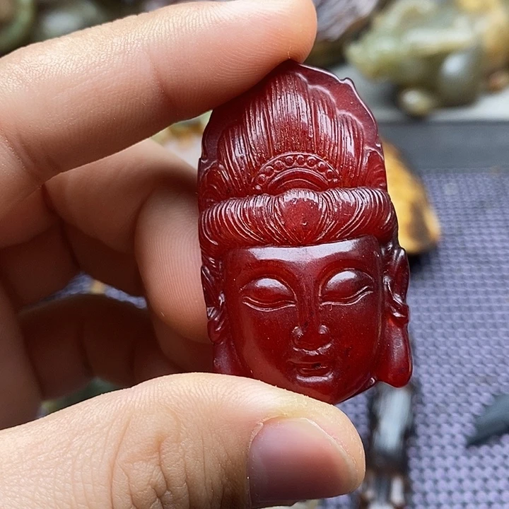 未镶嵌蛇纹石玉颈饰