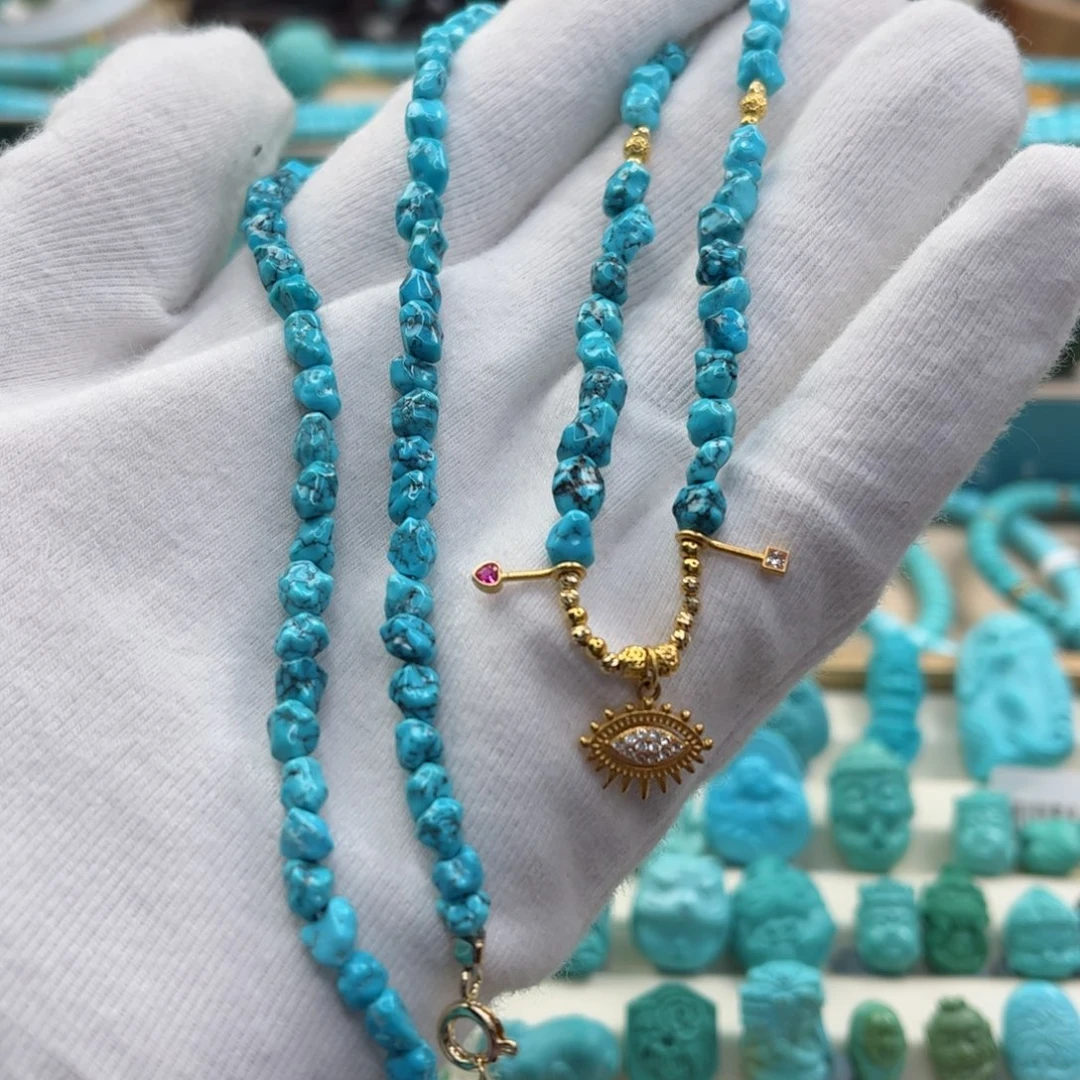 绿松石配饰未镶嵌