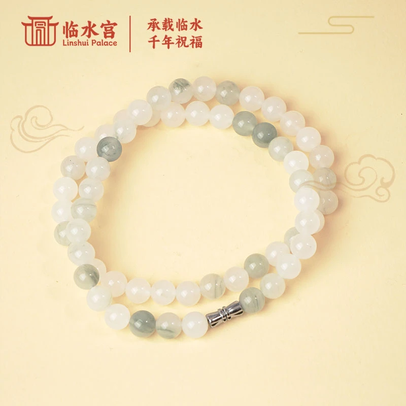 临水宫翠玉项链（天然材质多样性发货）