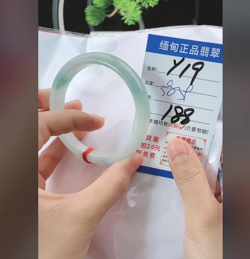 Y19【正品 缅甸翡翠】实物以直播间为准微色差