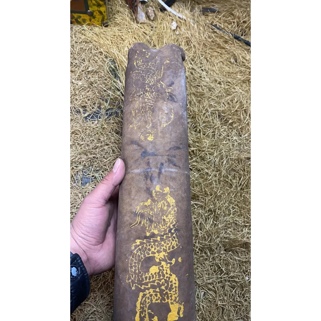 木皮包四条屏装饰摆件（金三甄选）唐