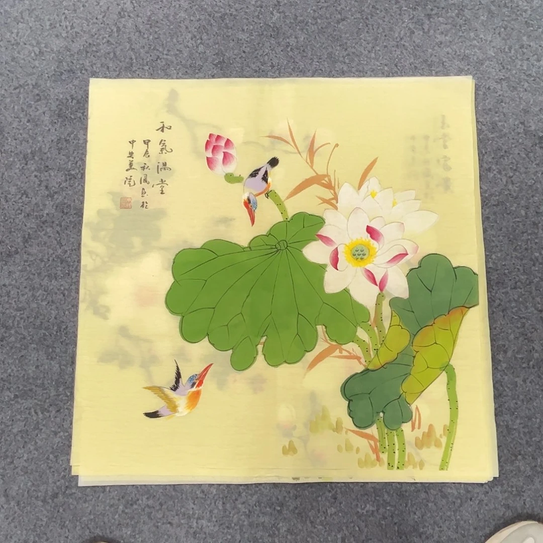 国画国画作品宣纸纯手绘