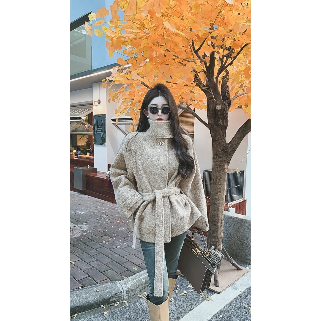 GUIDI GUDI【听我说话】气质休闲百搭时尚长袖外套 W9430781H