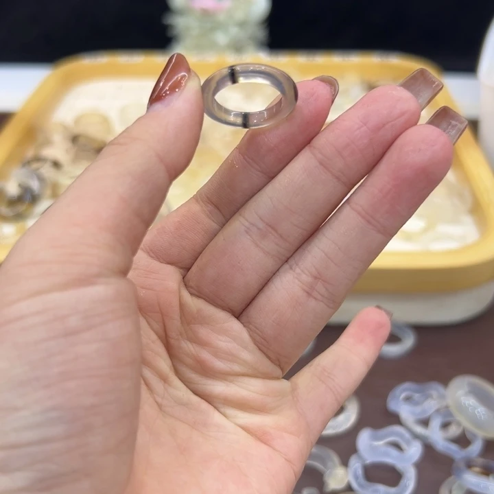 玛瑙/玉髓合金戒指81港12