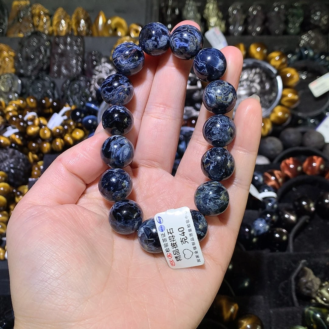 夜***丶木变石未镶嵌手链