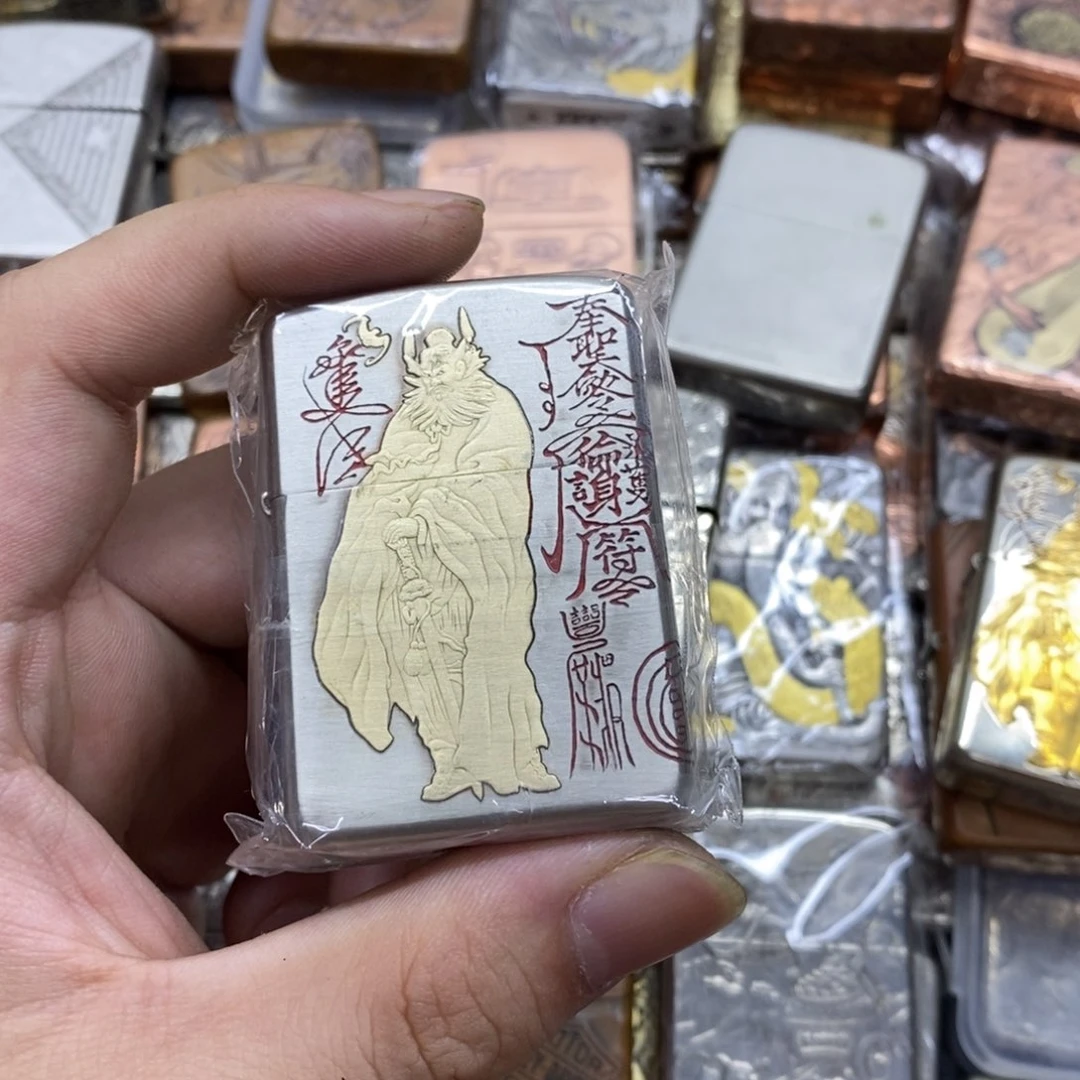 白铜镶嵌瑕疵福利钟馗整机