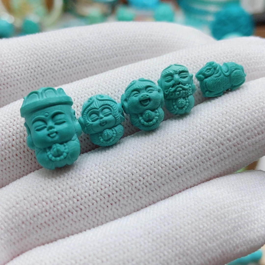 绿松石未镶嵌西游记套装