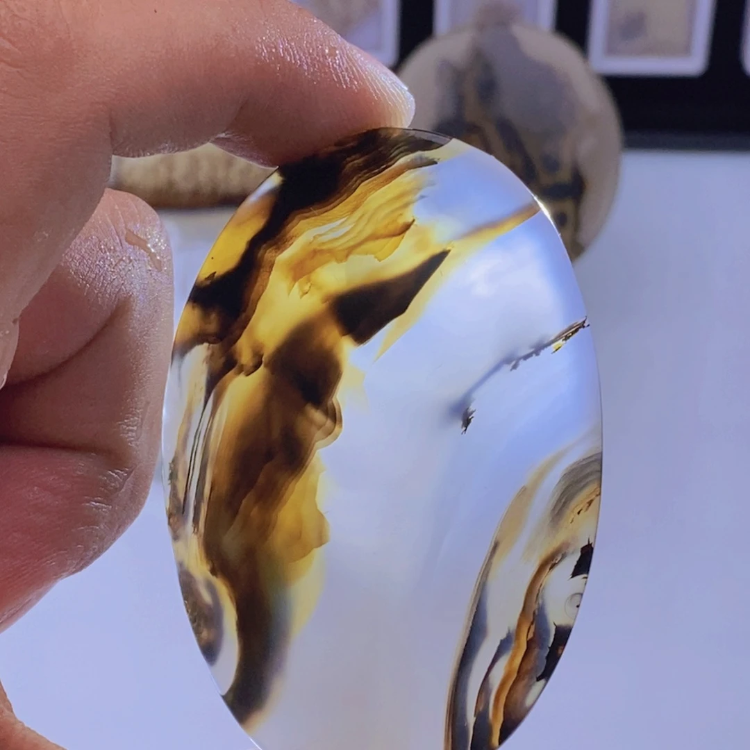 玛瑙/玉髓未镶嵌吊坠(不含链)310