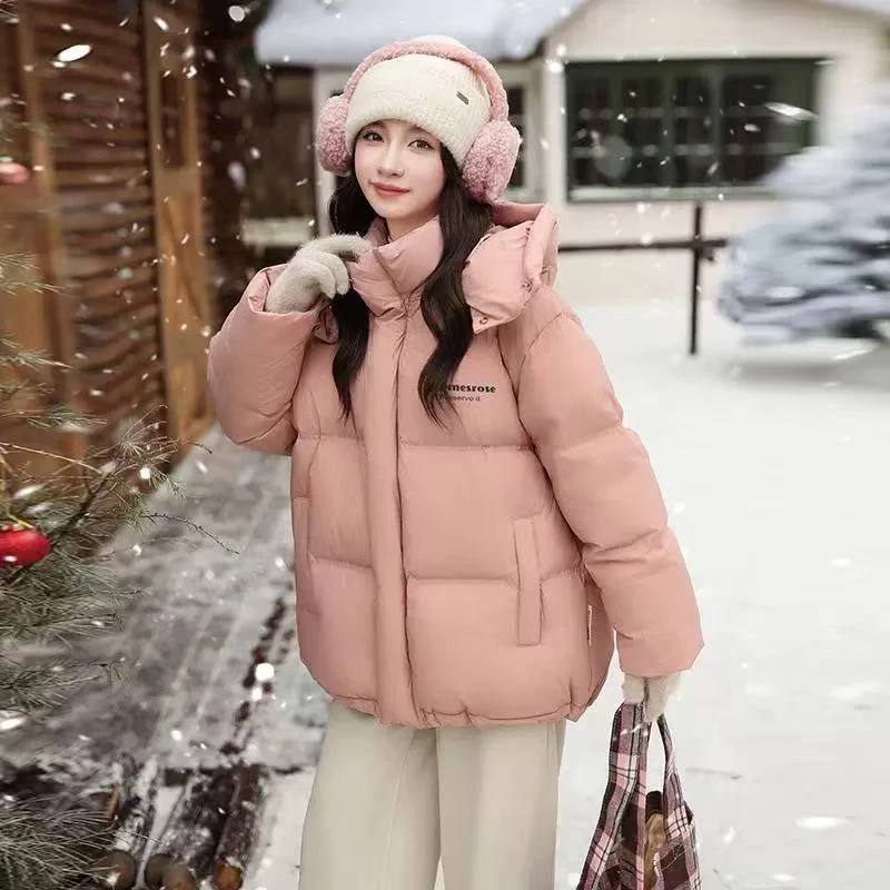 【最后一波库存有限】现货清女童冬款带帽糖果色三防棉衣