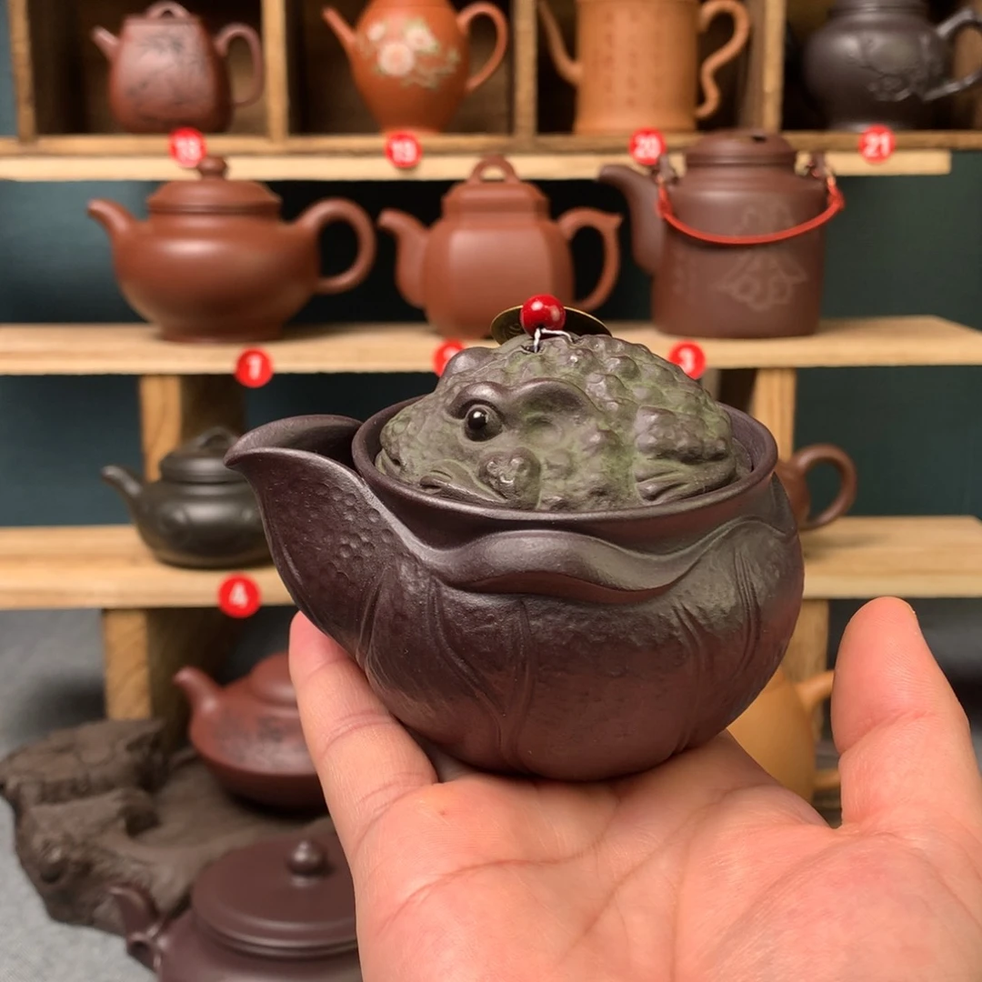 紫砂茶壶宜兴紫砂壶原矿