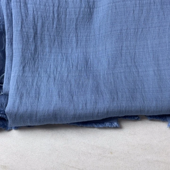 浅蓝色苎麻2.5米。