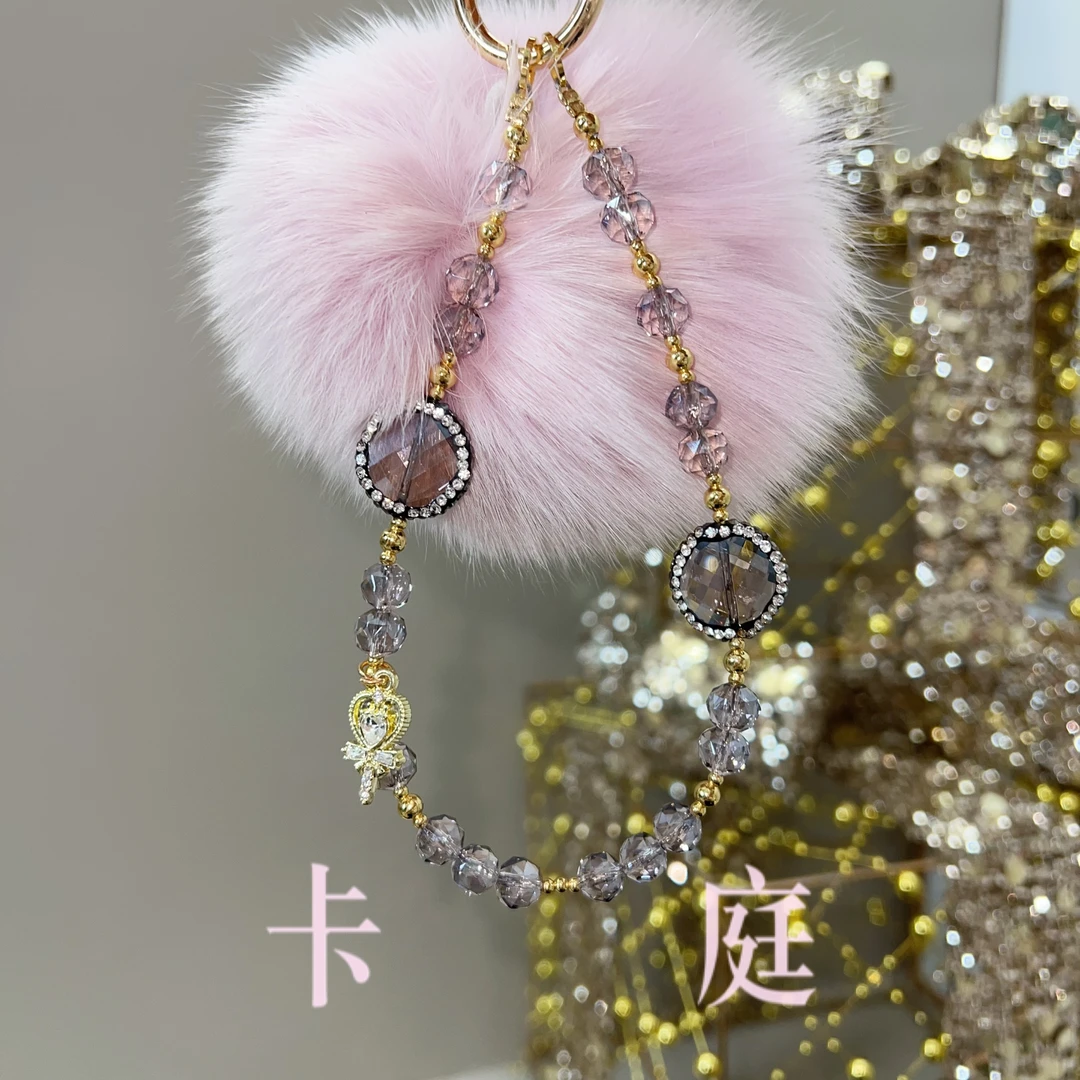 尤米饰品 卡庭原创精致手机链  K1872