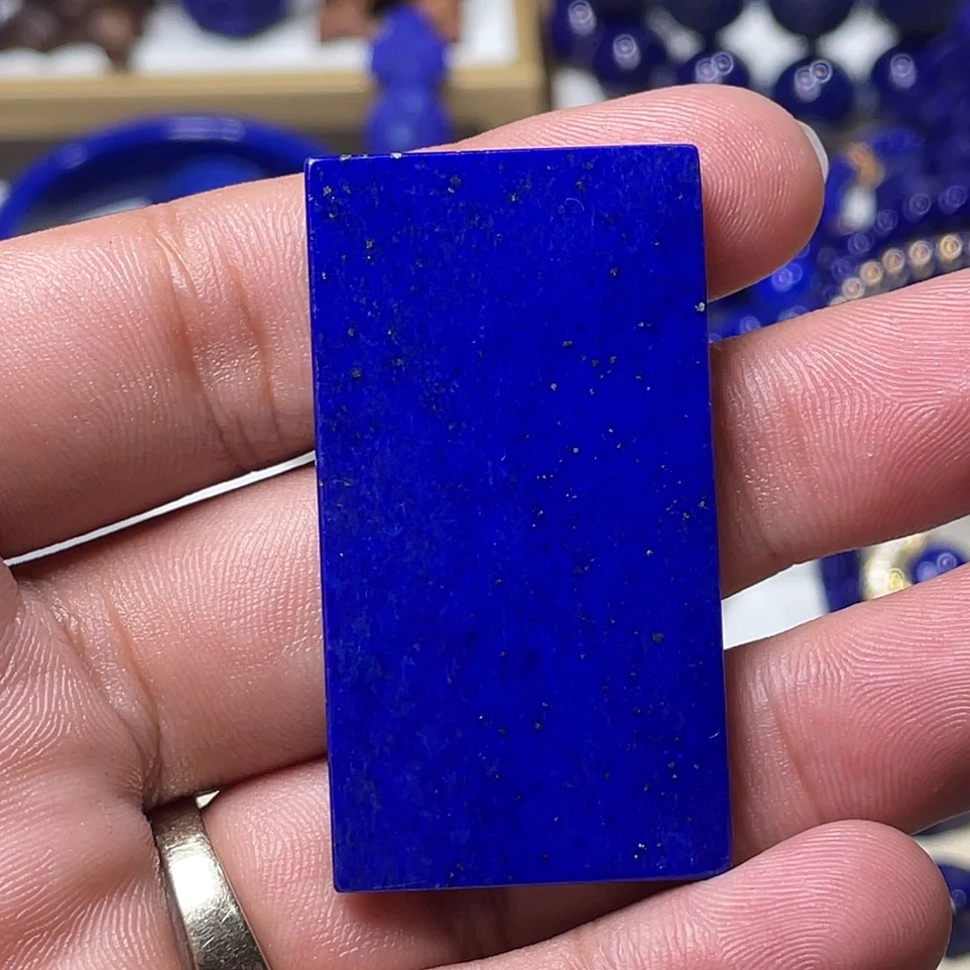 努****青金石未镶嵌无事牌