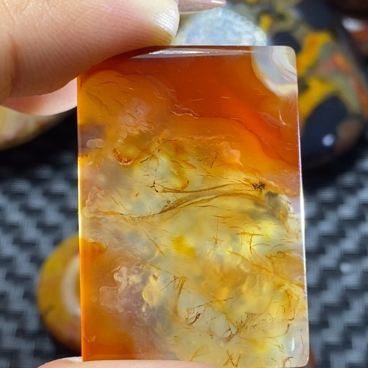 玛瑙/玉髓颈饰未镶嵌兰**芳