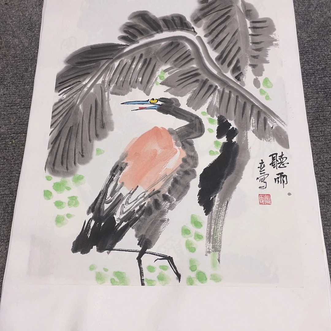 国画1.4平尺纯手绘国画作品