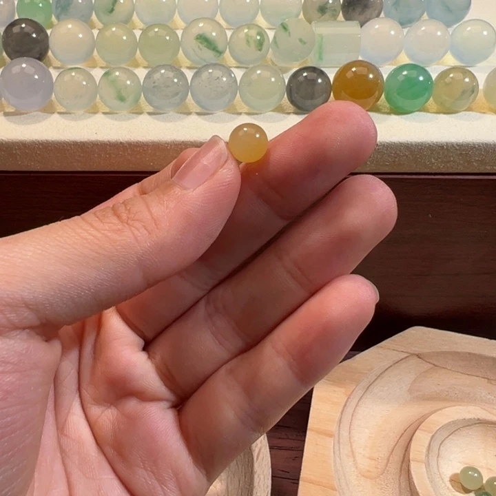 翡翠散珠天然缅甸翡翠A货7.2