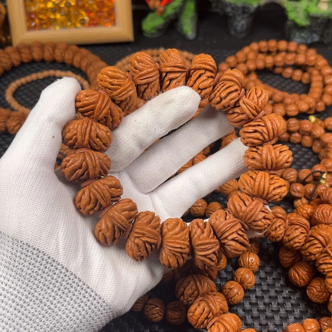 【闪购商品】桃核手串东***炖W13号链接手串