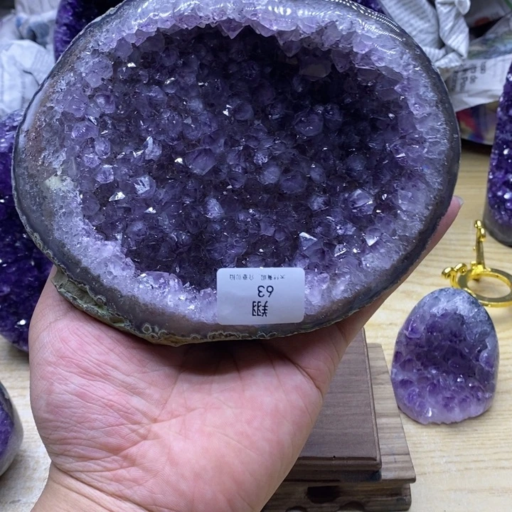 未镶嵌紫晶大型摆件（非配饰）