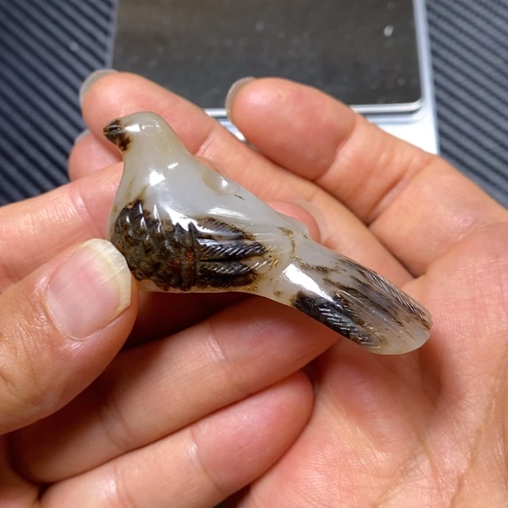 和田玉未镶嵌颈饰李