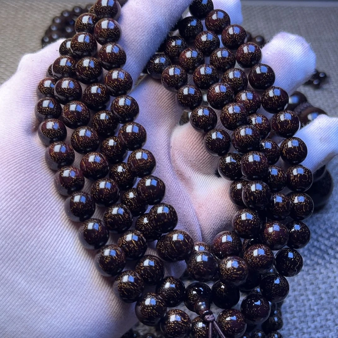 檀香紫檀（小叶紫檀）1.0 108颗满天星