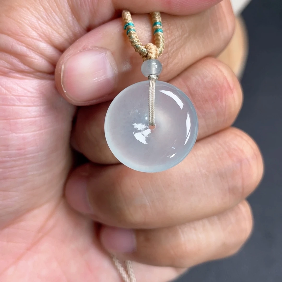 翡翠未镶嵌颈饰19.2+5.1