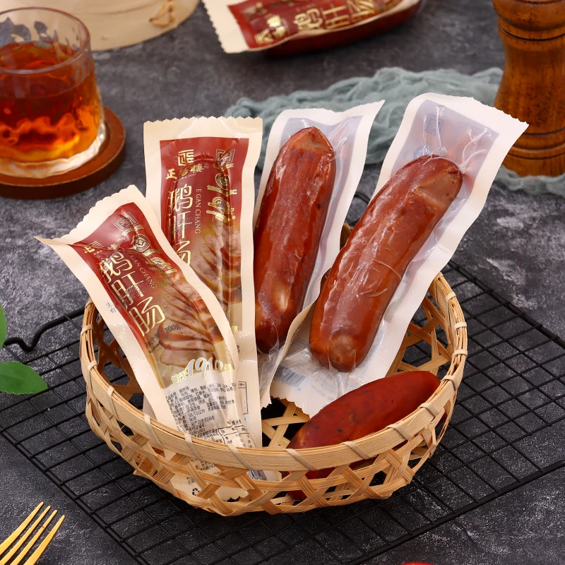 【粉丝专享】正阳楼 中华老字号 法式鹅肝肠100g/根 网红香肠