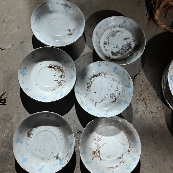 摆件盘子碗茶壶啥都有