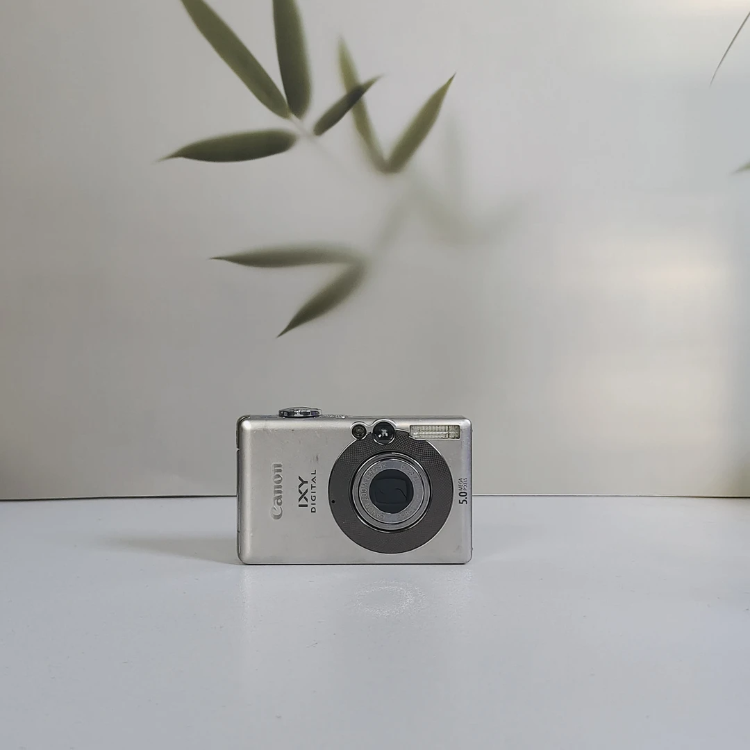 9新 Canon/佳能 ixus50 ccd相机500万像素3倍变焦冷白皮有氛围感