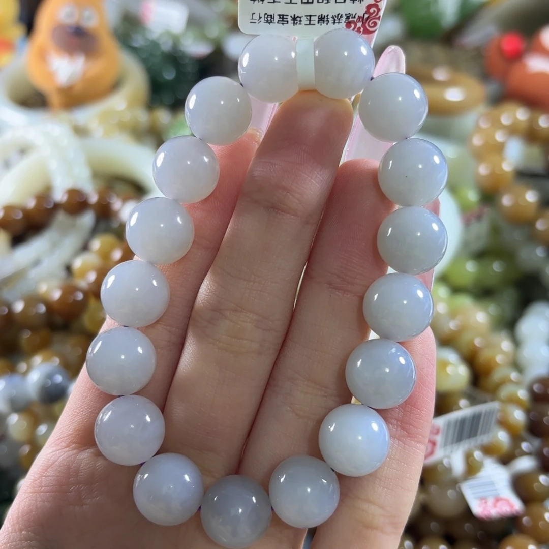 和田玉未镶嵌手链125