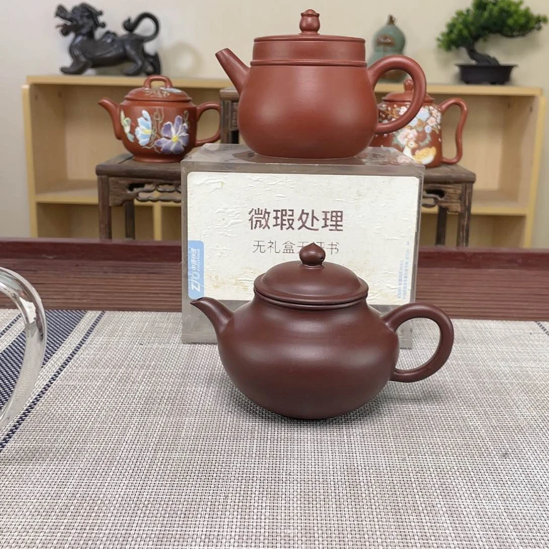 紫砂茶壶大****生微瑕处理