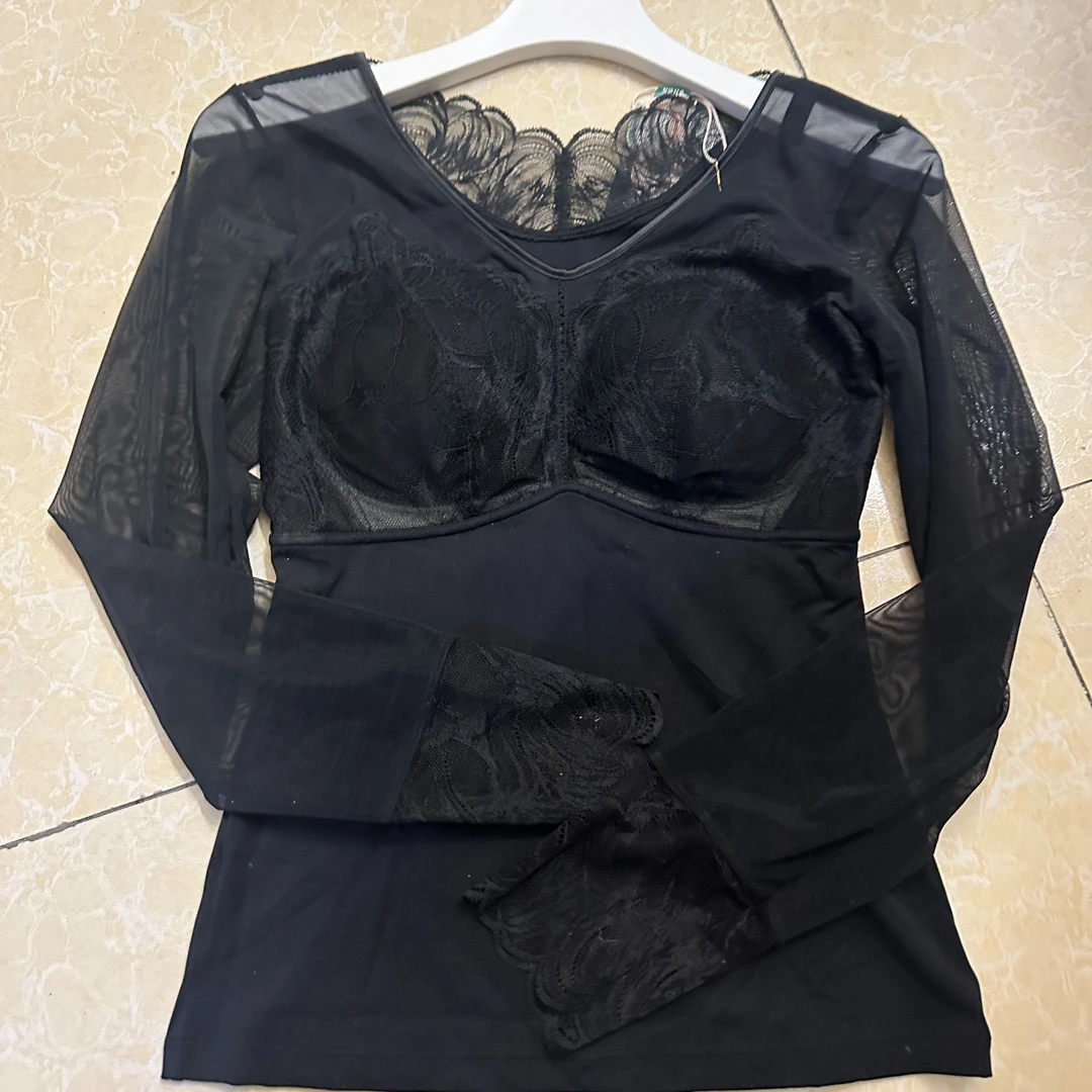 15女装背心时尚女士蕾丝舒服宫廷重工圆领