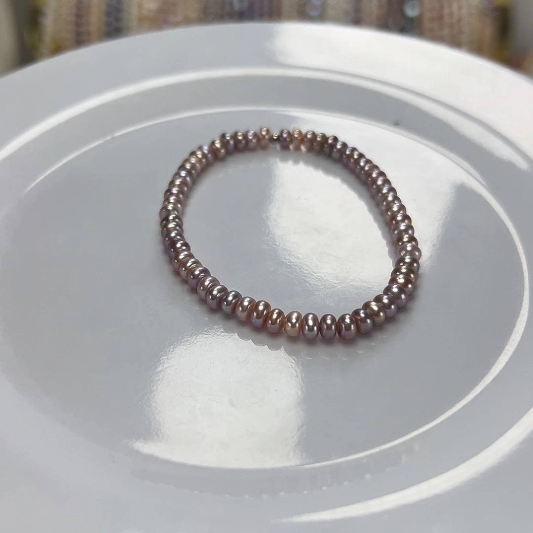 手绳钛钢淡水珍珠