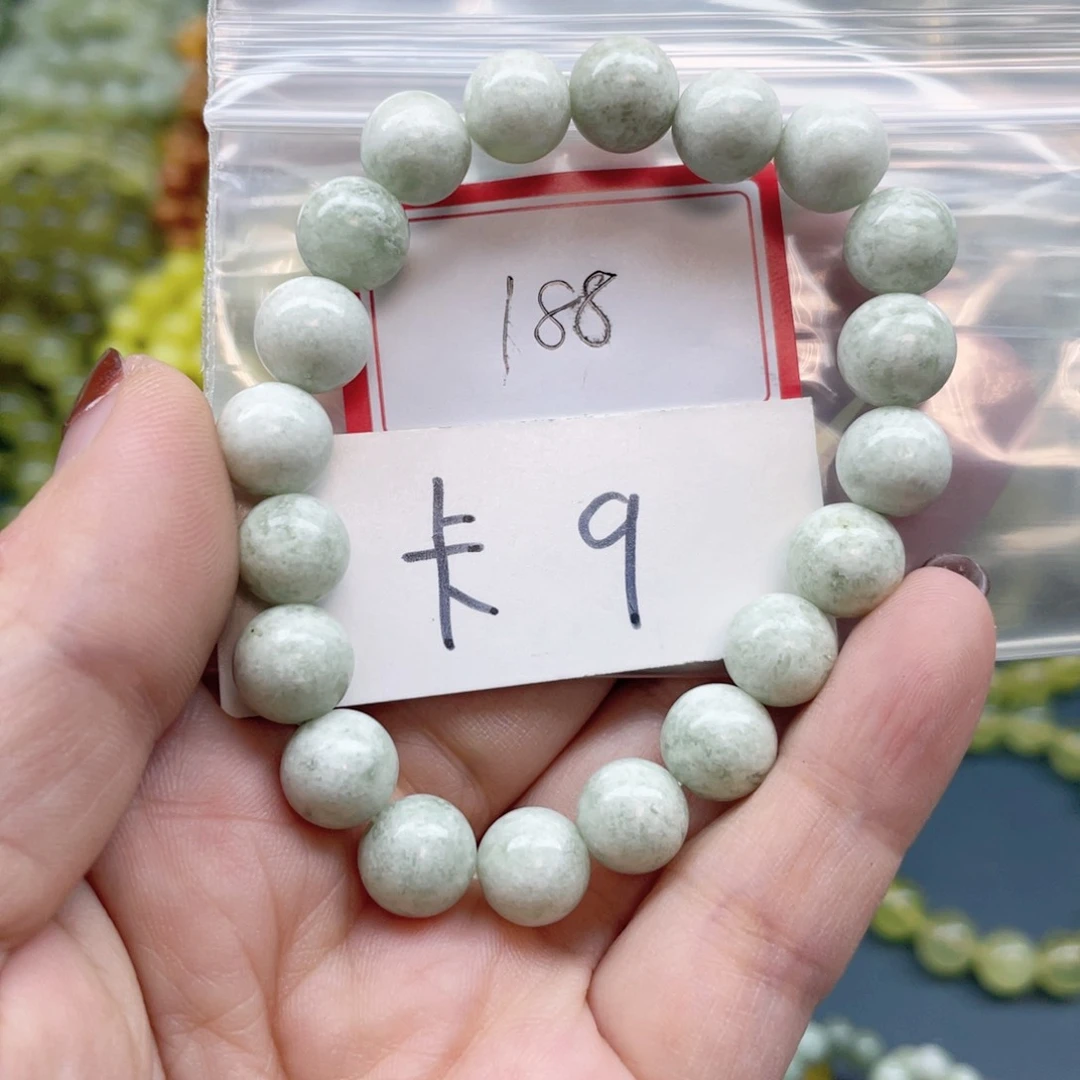 未镶嵌蛇纹石玉手串